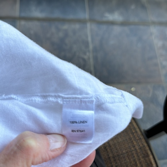 Light and airy J. Jill linen tunic - Picture 8 of 12